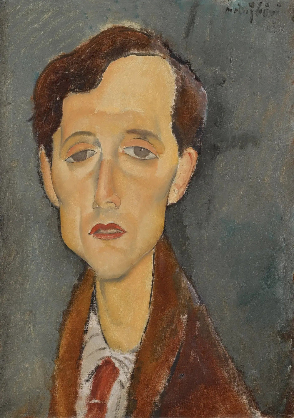 Frans Hellens - Amedeo Modigliani image 1 reproduction d’œuvre d’art à l’huile