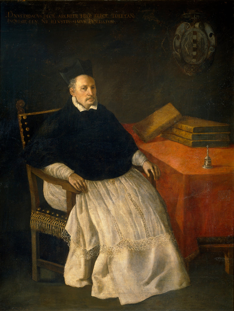 Fray Diego de Deza und Tavera, Erzbischof von Sevilla - Francisco de Zurbarán