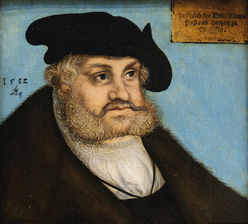 Frédéric III der Weise Herzog von Sachsen und Kurfürst - Lucas Cranach der Ältere
