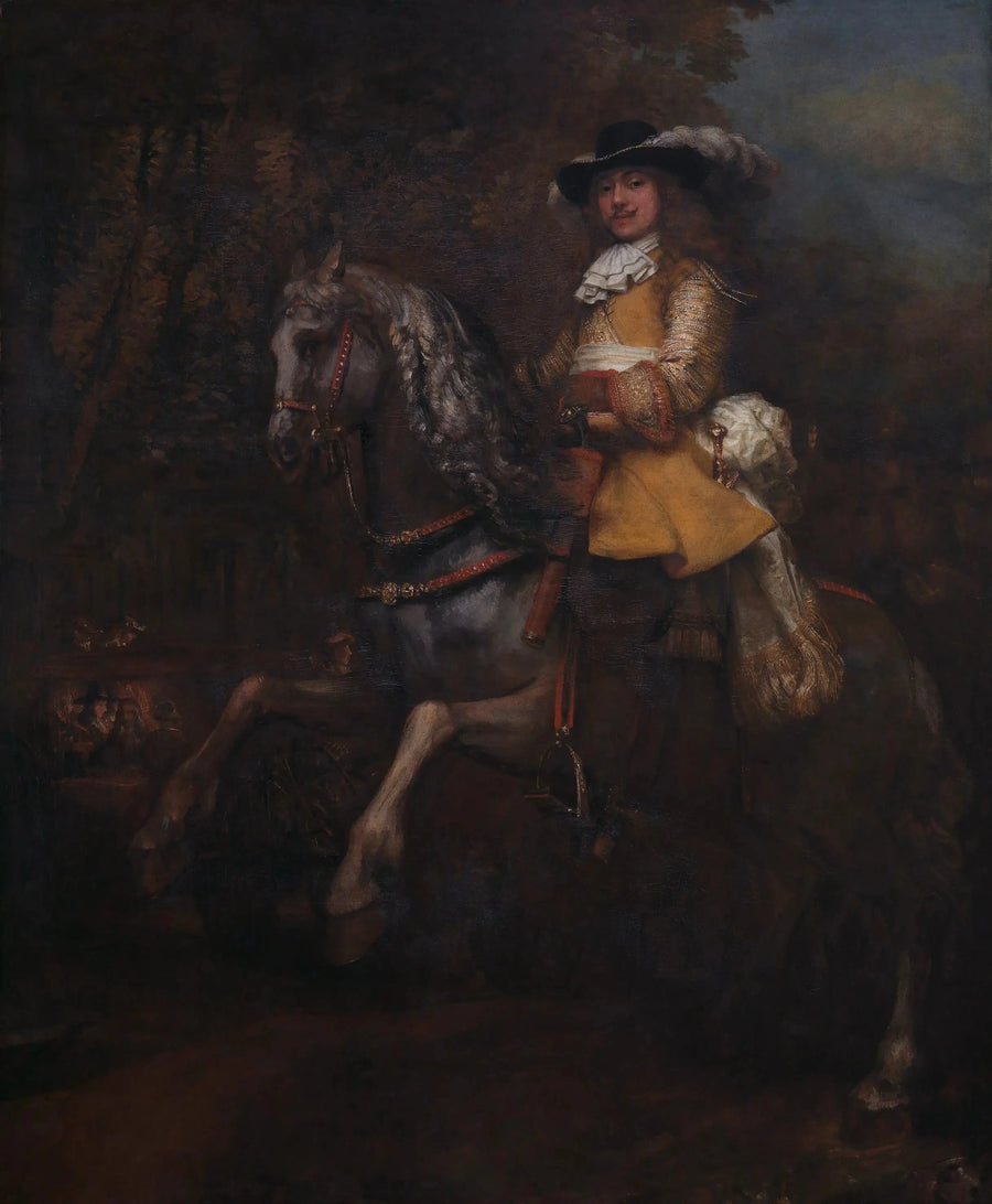 Frédéric Rihel zu Pferd - Rembrandt