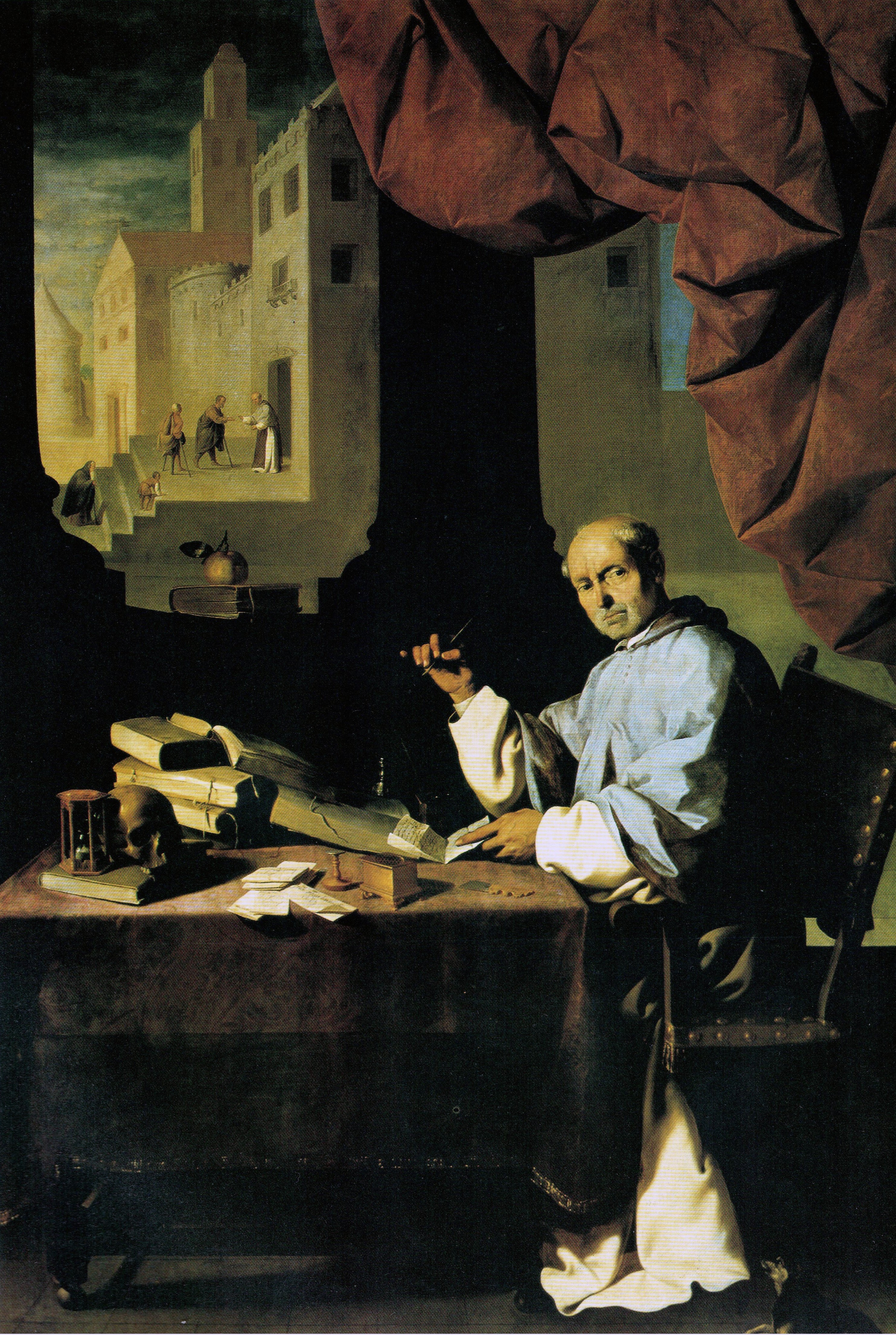 Frère Gonzalo de Illescas - Francisco de Zurbarán - Alpha Reproduction