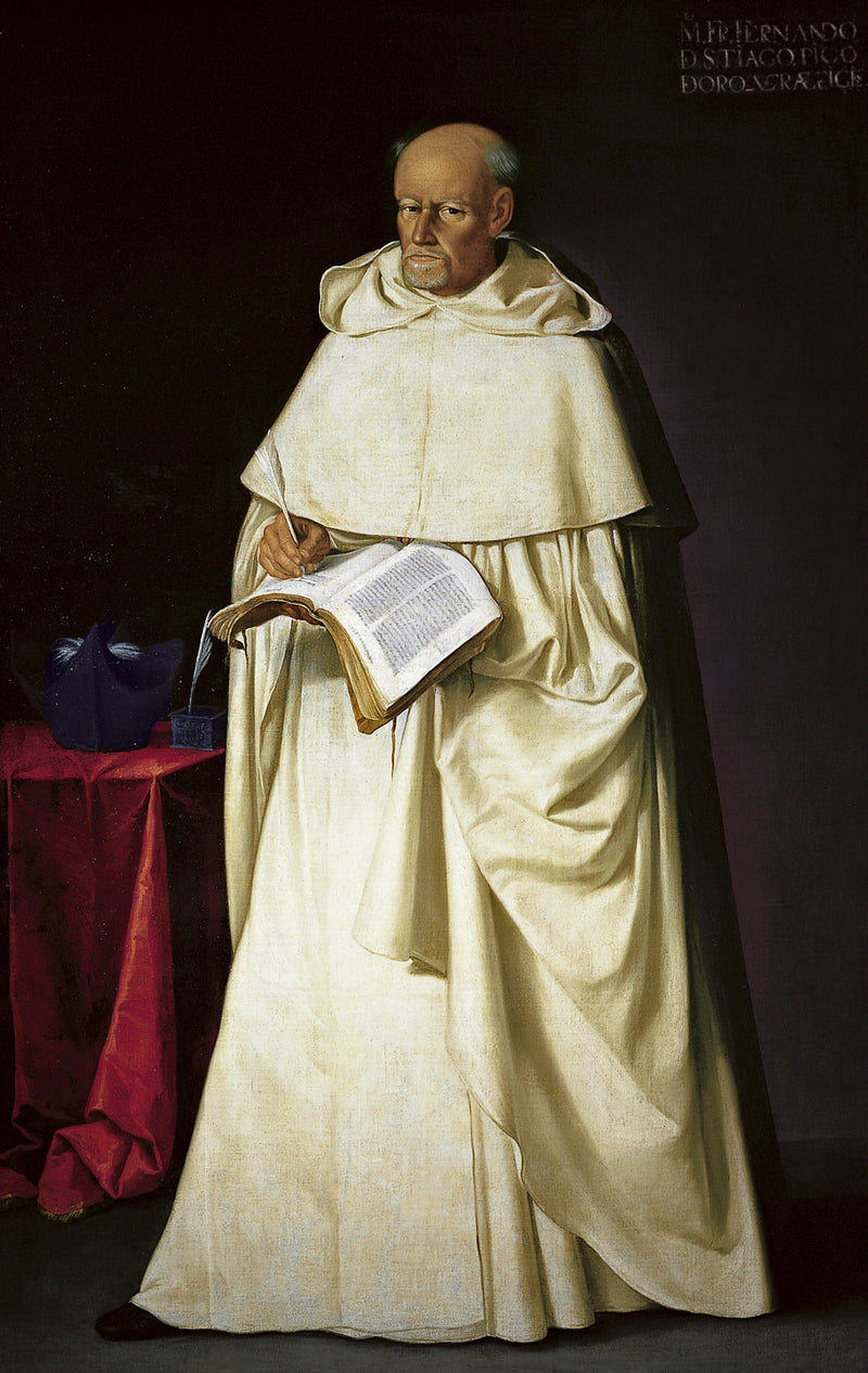 Bruder Hernando de Santiago - Francisco de Zurbarán