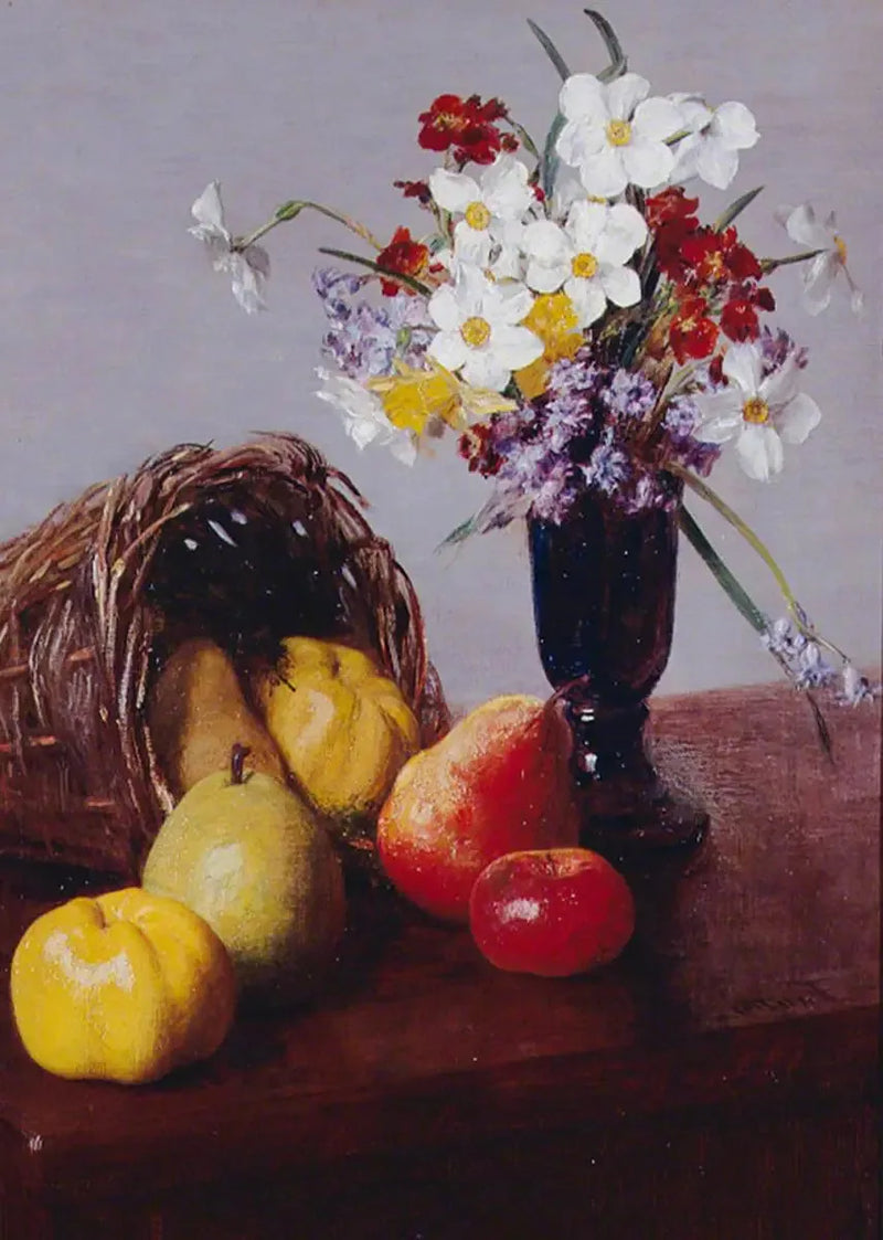 Früchte und Blumen - Henri Fantin-Latour