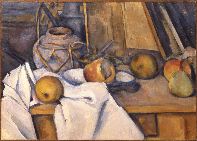 Früchte und Ingwerkrug - Paul Cézanne
