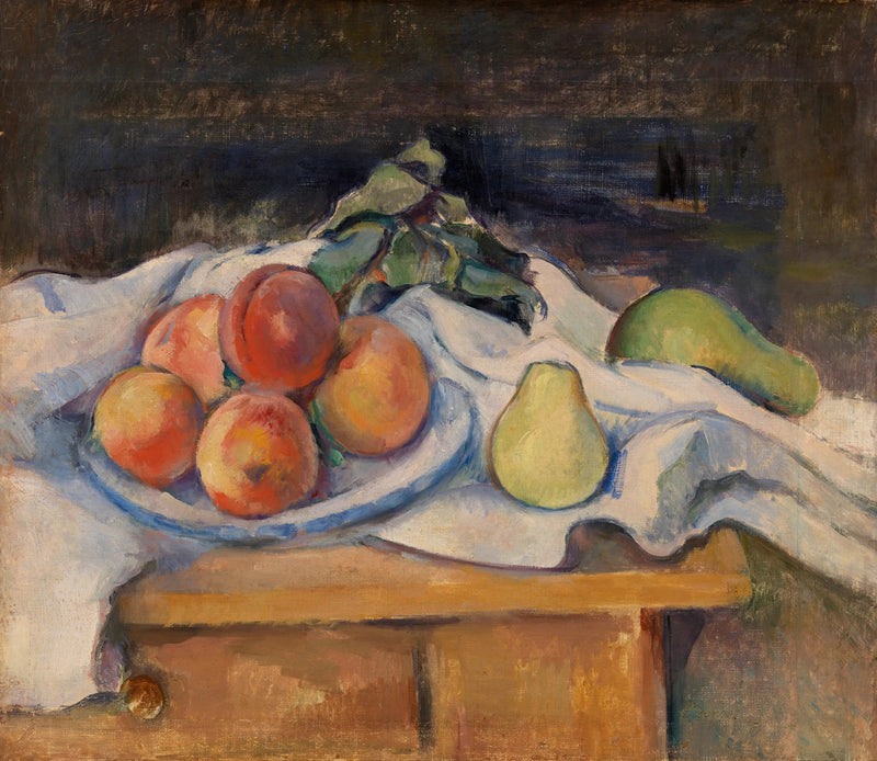 Früchte auf dem Tisch - Paul Cézanne