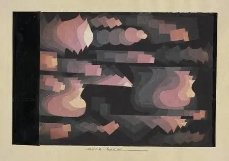 Fuge in Rot - Paul Klee