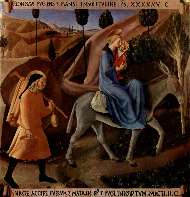 Flucht nach Ägypten - Fra Angelico