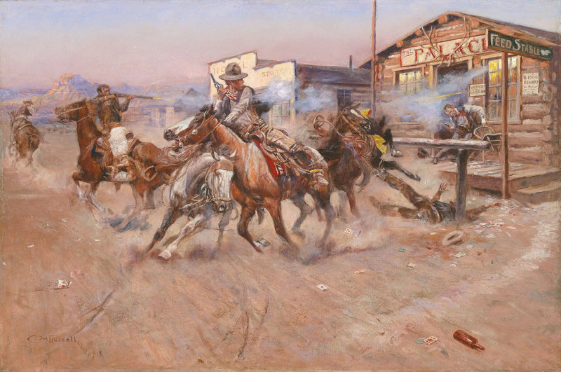 Rauch einer .45 - Charles Marion Russell
