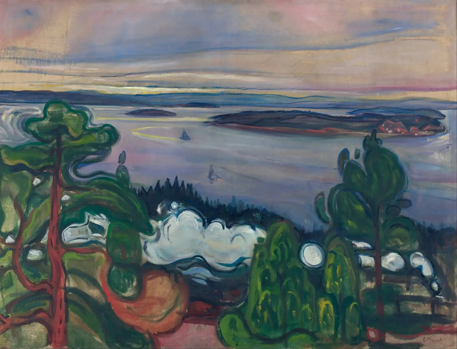 Zugrauch - Edvard Munch