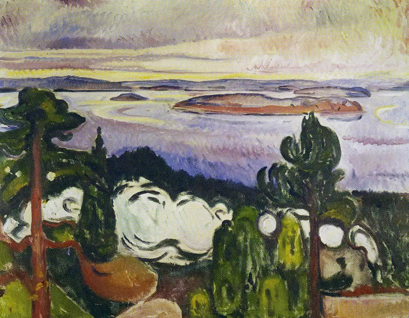 Zugrauch - Edvard Munch