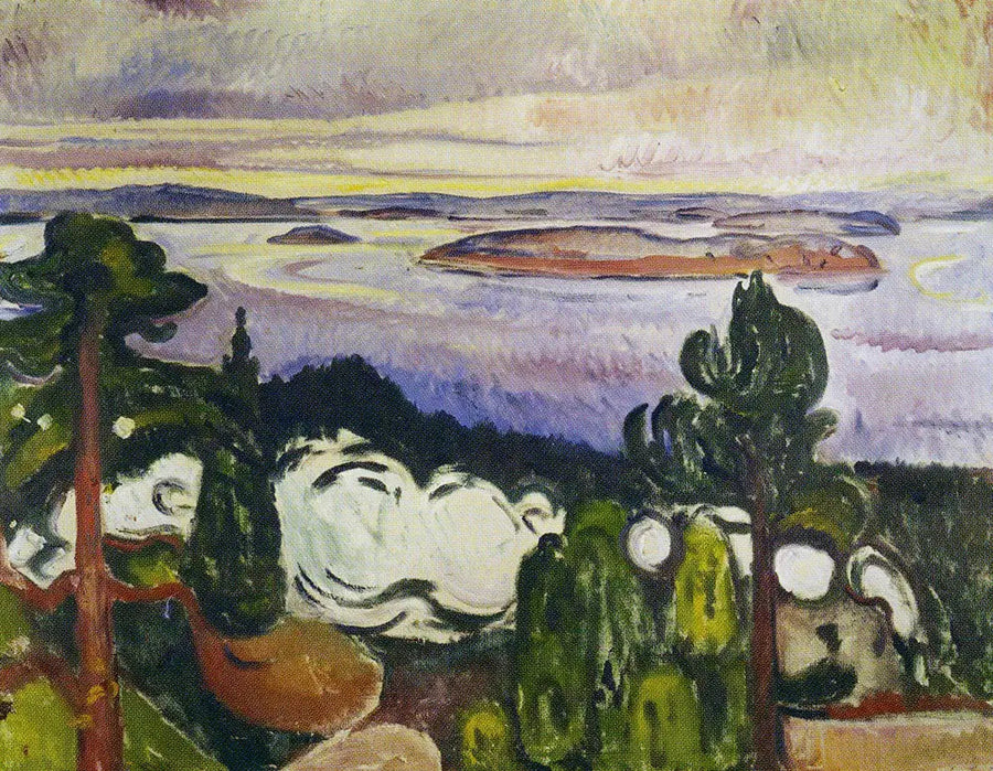 Zugrauch - Edvard Munch