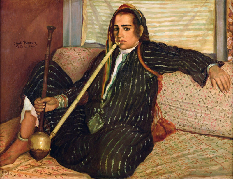 Haschischraucherin - Émile Bernard