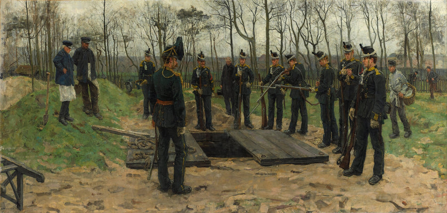 Militärbegräbnis – Isaac Israel