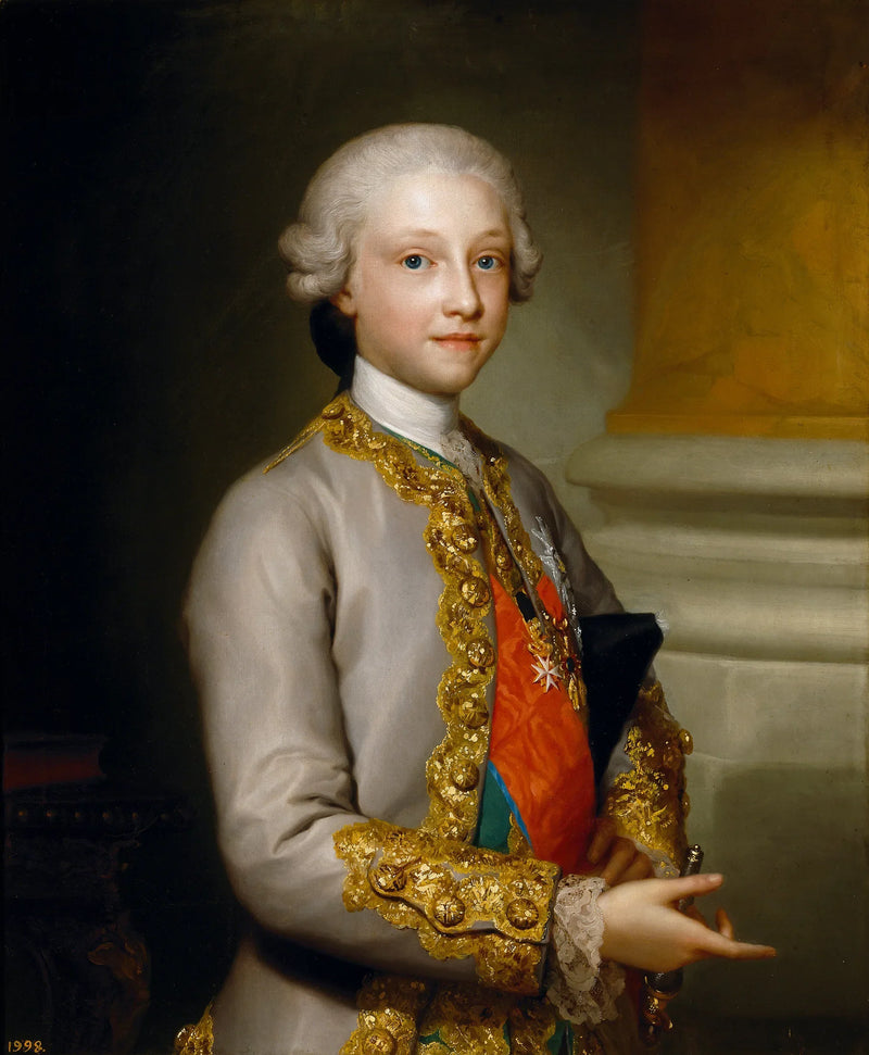 Gabriel Antoine de Bourbon, Kind Spaniens - Anton Raphael Mengs