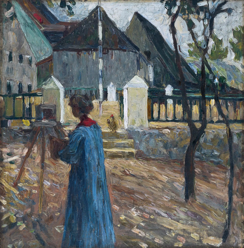 Gabriele Münter malt - Vassily Kandinsky