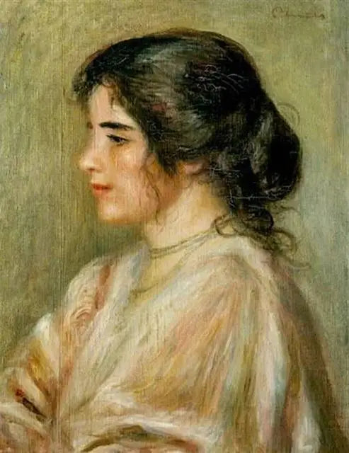 Gabrielle im Profil - Pierre-Auguste Renoir
