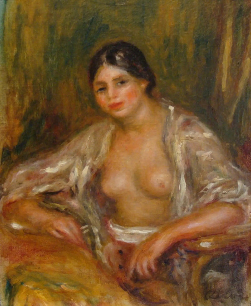 Gabrielle im orientalischen Kostüm - Pierre-Auguste Renoir
