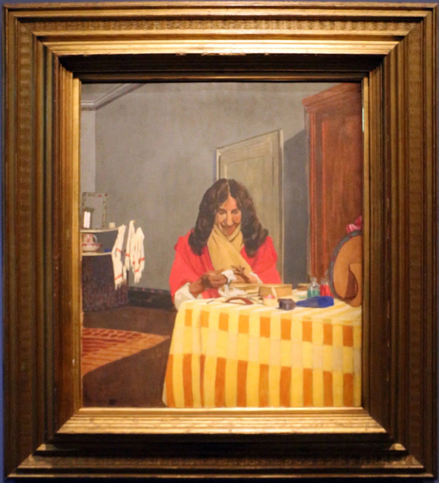 Gabrielle Vallotton beim Nagelstudio - Félix Vallotton