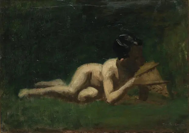 Jungen liegend - Thomas Eakins