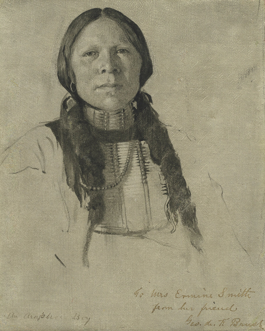 Un garçon Arapahoe - George de Forest Brush