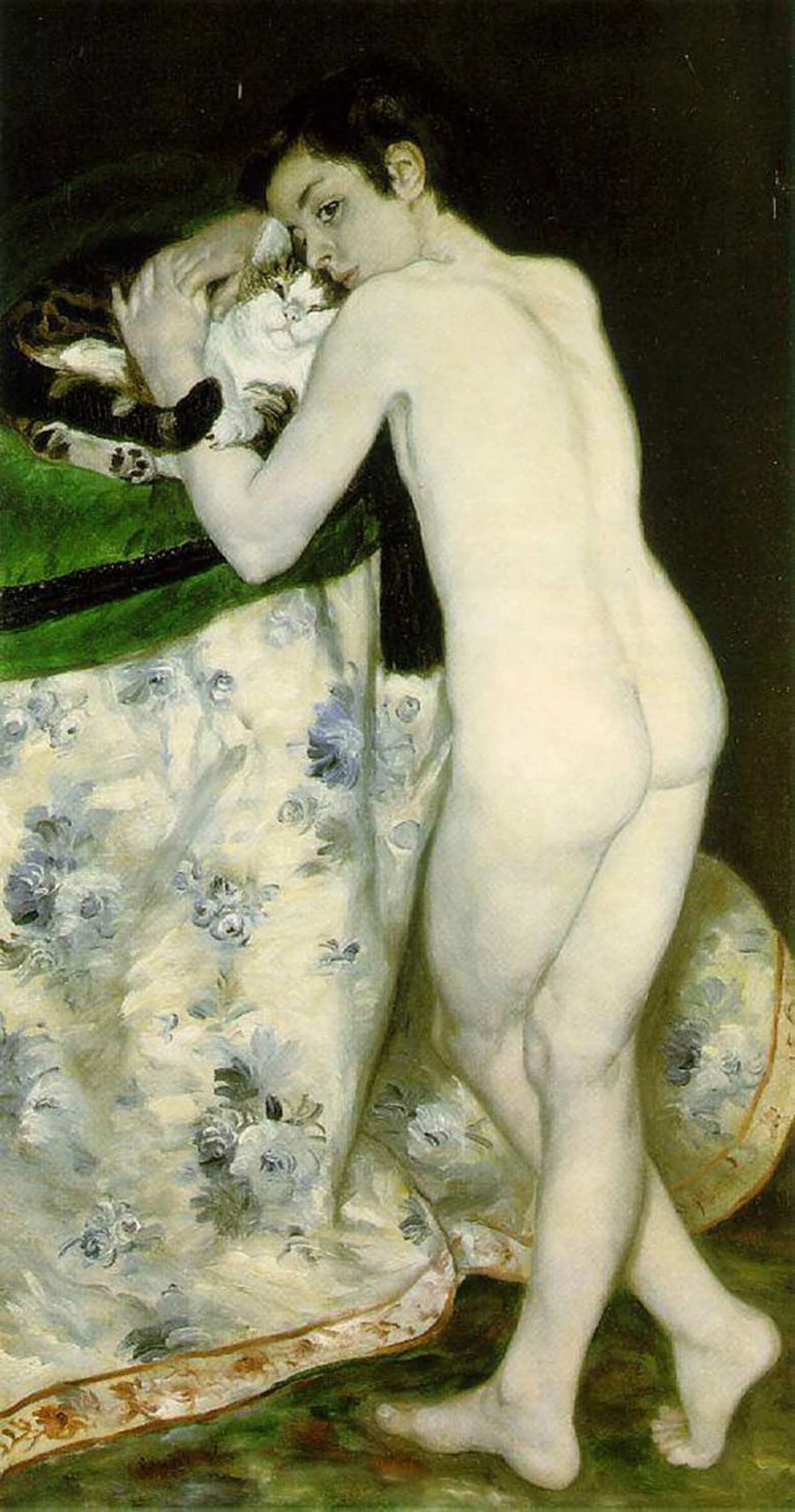 Der Junge mit der Katze - Pierre-Auguste Renoir