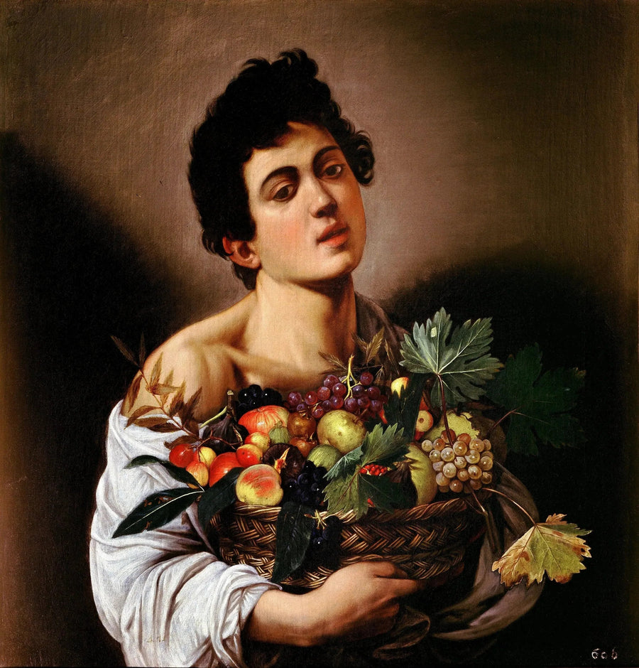 Junge mit einem Obstkorb - Caravaggio