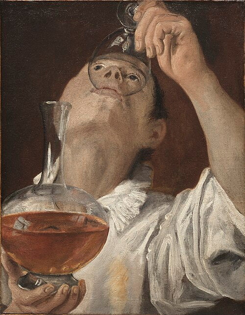 Junge trinkend - Annibale Carracci