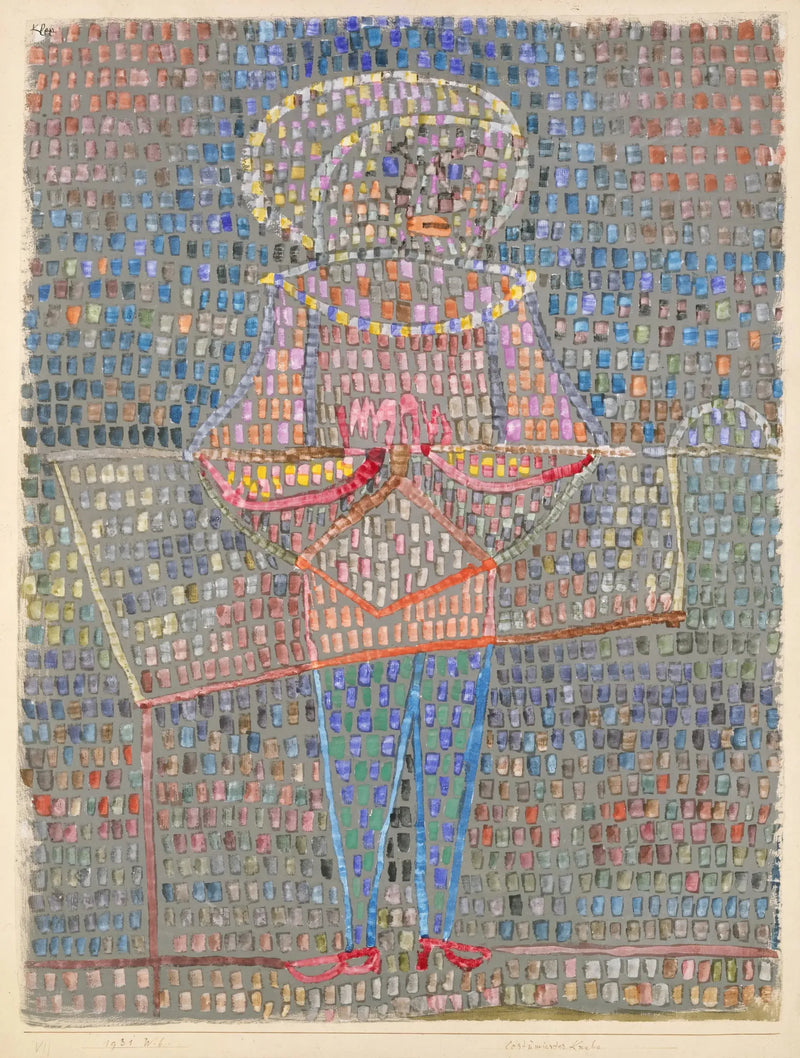 Verkleideter Junge - Paul Klee