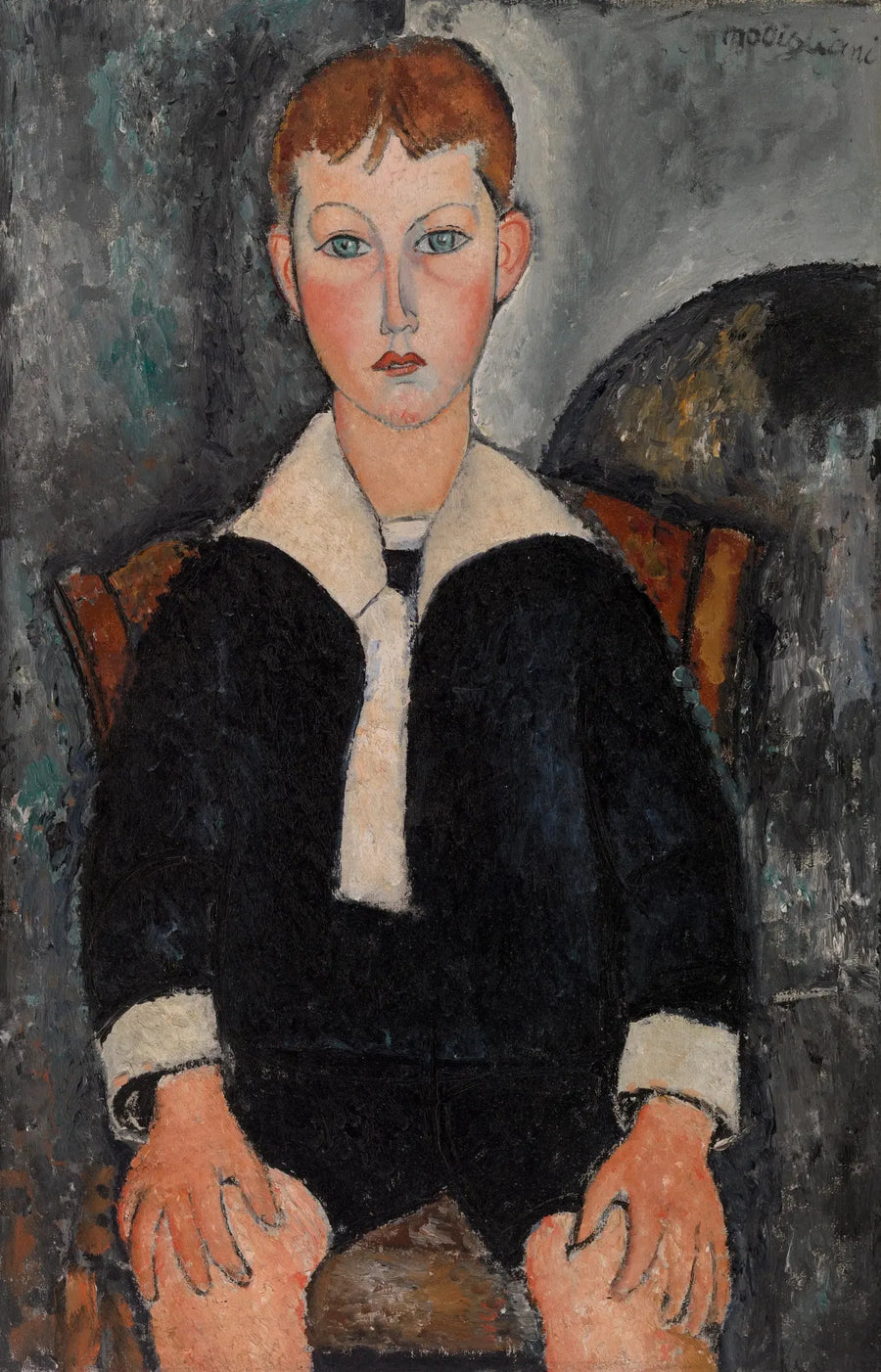 Junge in Matrosenanzug - Amedeo Modigliani