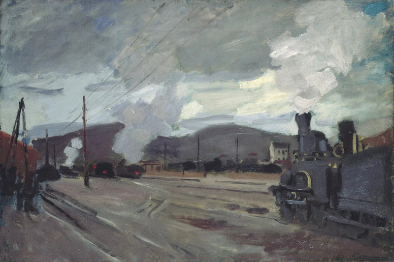 Bahnhof Argenteuil W242 - Claude Monet