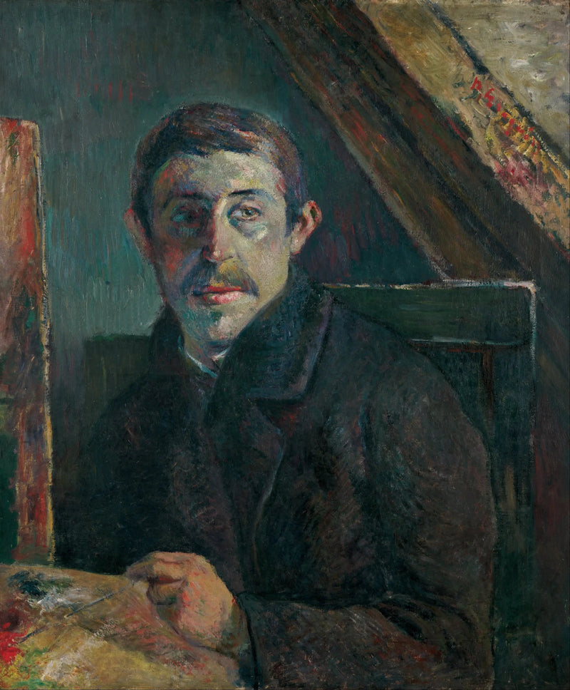 Gauguin vor seiner Staffelei - Paul Gauguin