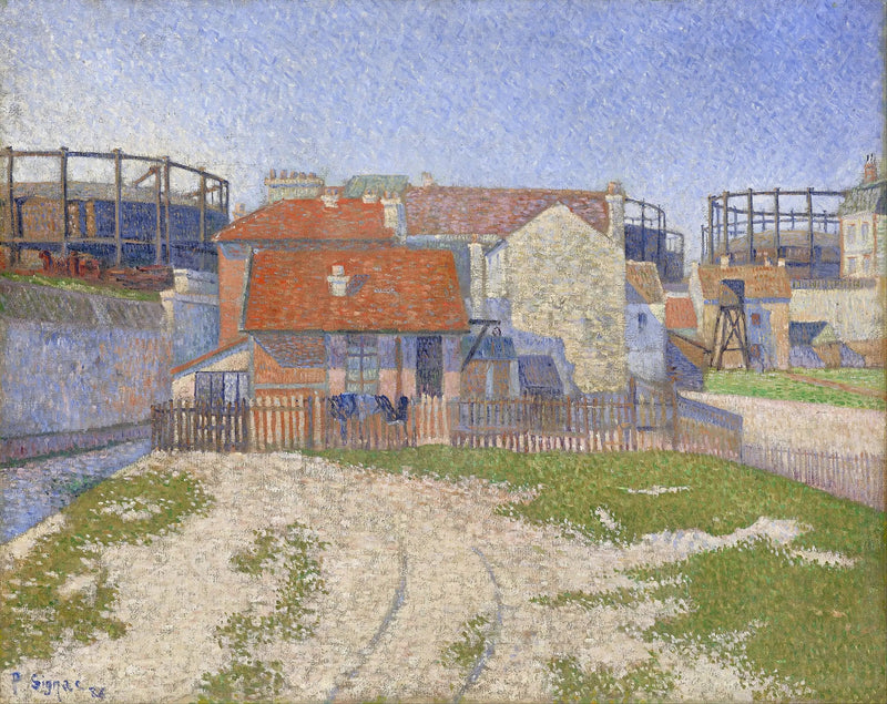 Gaskessel von Clichy - Paul Signac