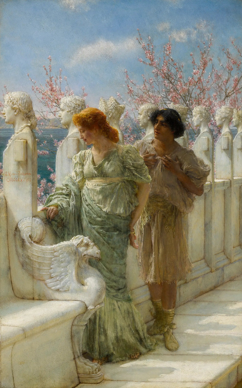 Vergangene und Gegenwärtige Generationen - Lawrence Alma-Tadema