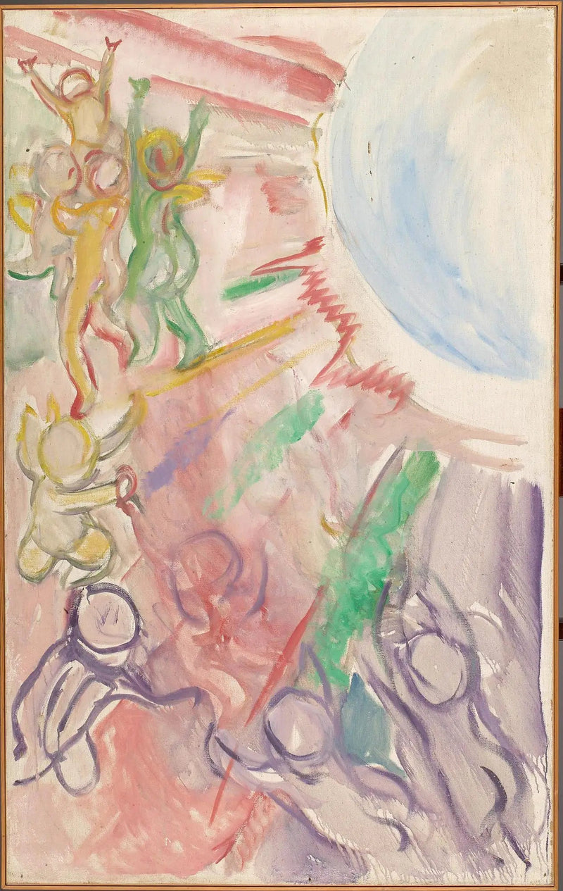 Genies im Sonnenstrahl - Edvard Munch