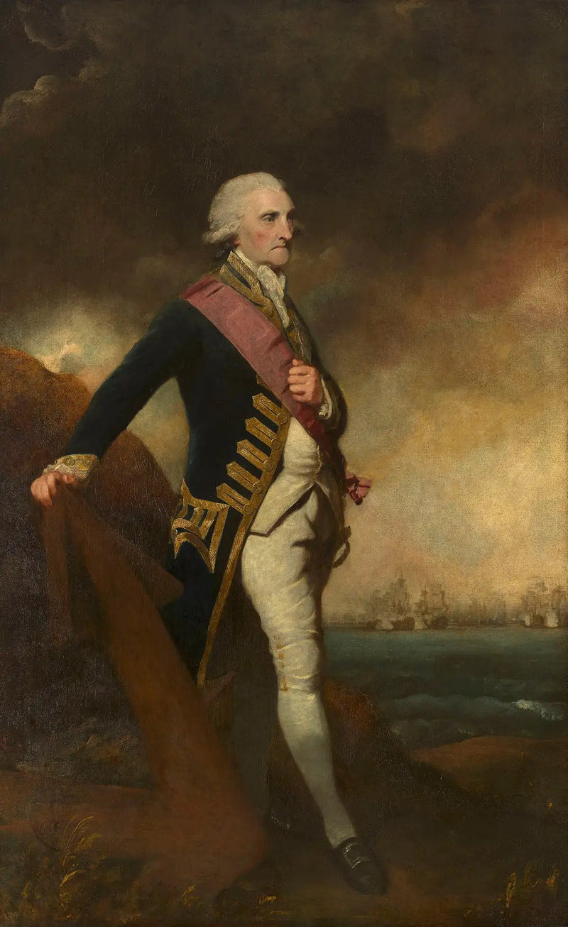 George Brydges, erster Lord Rodney (1719?-1792) - Joshua Reynolds