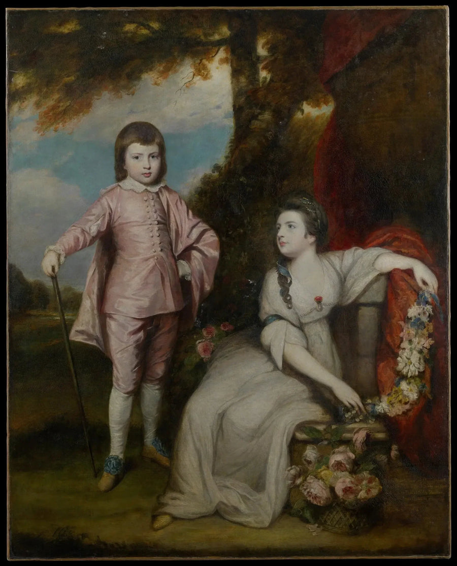 George Capel, Vicomte Malden (1757–1839) und Lady Elizabeth Capel (1755–1834) - Joshua Reynolds