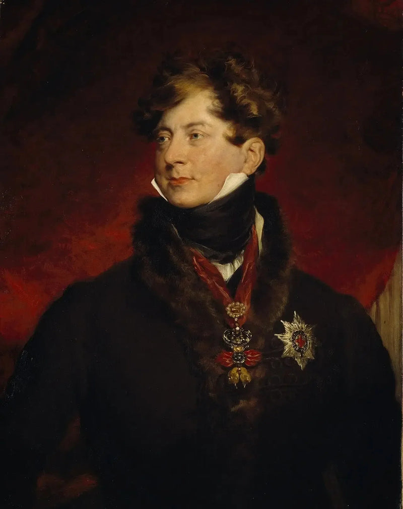 Georg IV., 1762 - 1830. Regierte als Regent von 1811 bis 1820, als König von 1820 bis 1830. - Thomas Lawrence