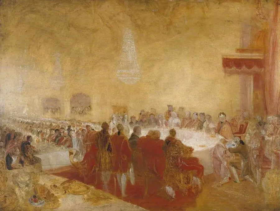 George IV beim Provost-Bankett im Parlamentsgebäude, Edinburgh - J. M. W. Turner