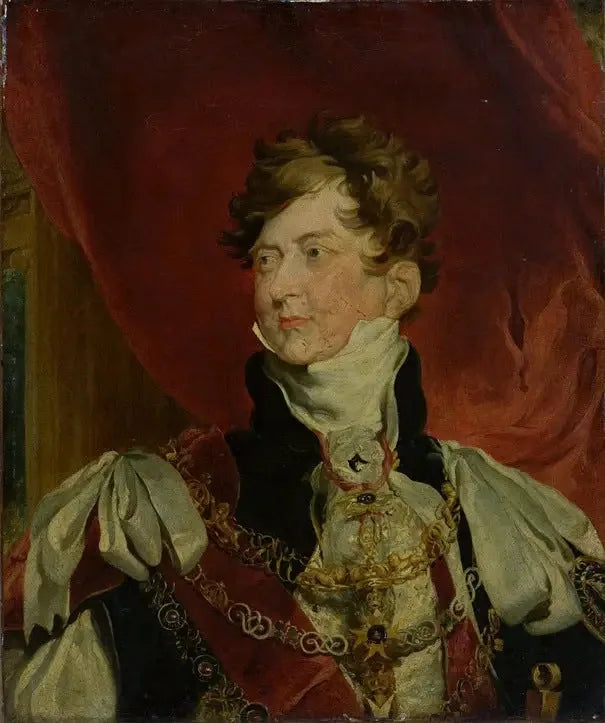 Georg IV. als Prinzregent mit den Insignien des Hosenbandordens - Thomas Lawrence