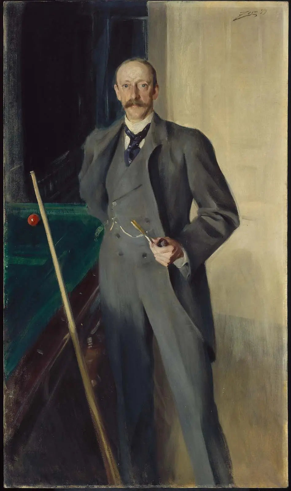 George Peabody Gardner - Anders Zorn image 1 tableau peint à l’huile sur toile