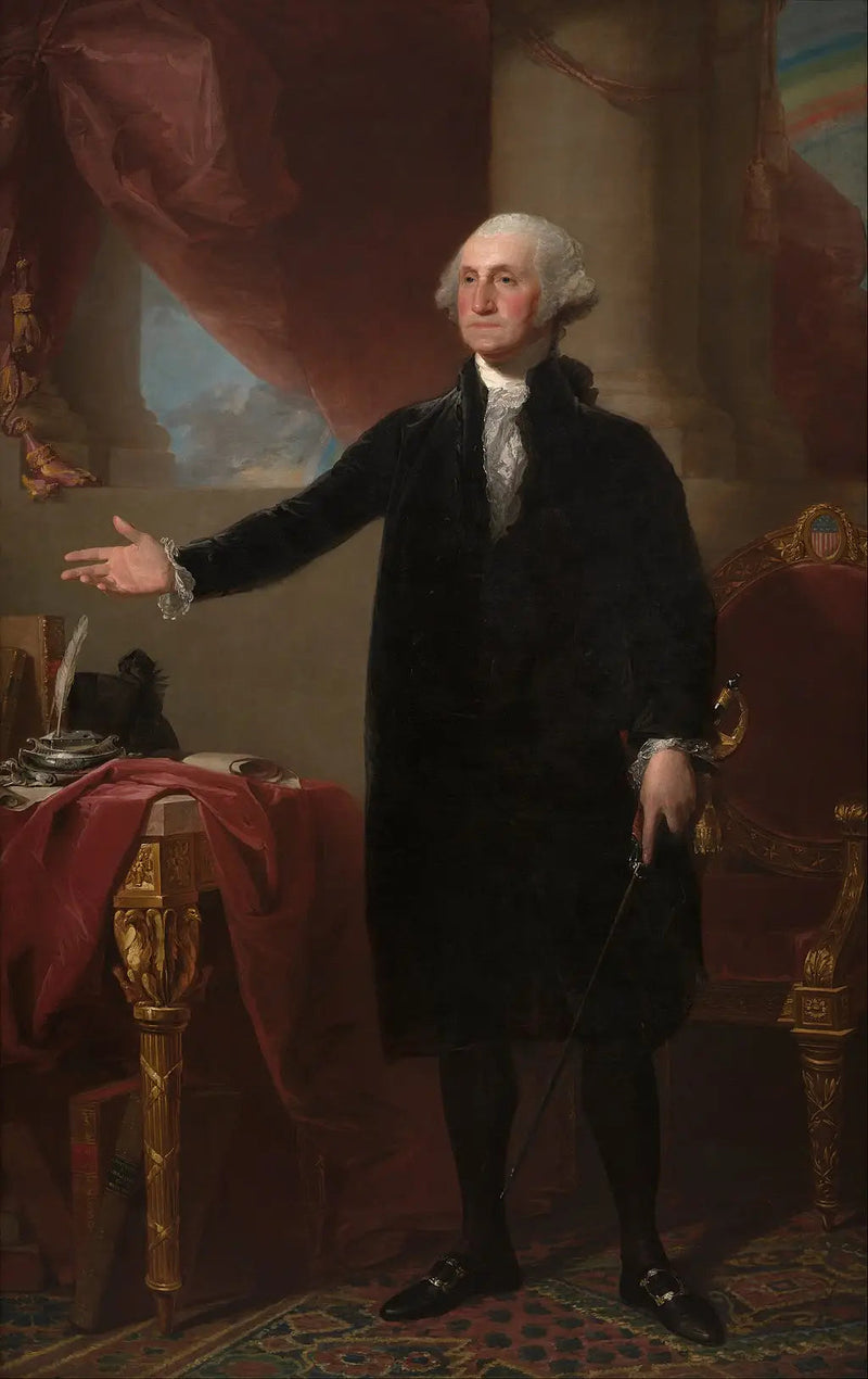 George Washington (Porträt von Lansdowne) - Gilbert Stuart