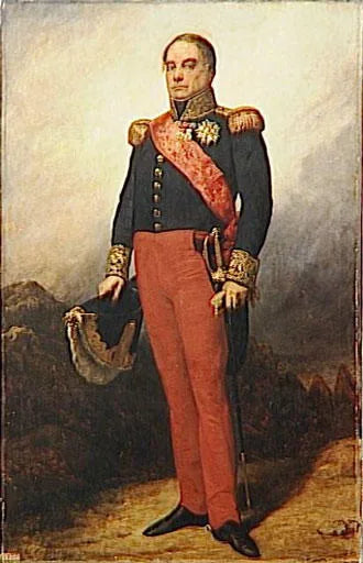 Georges Mouton, Graf von Lobau, Marshal Frankreichs (1770-1838) - Ary Scheffer