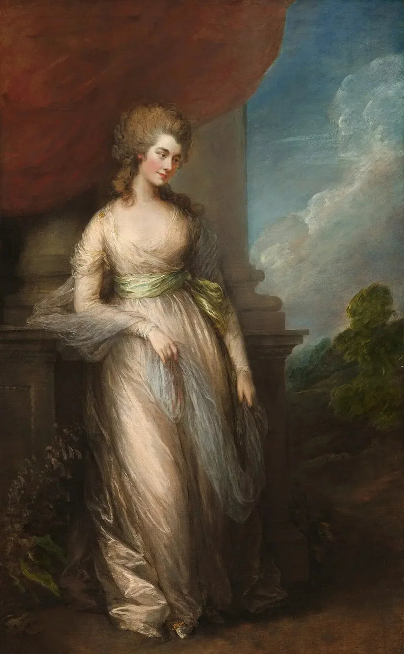 Georgiana, Herzogin von Devonshire - Thomas Gainsborough