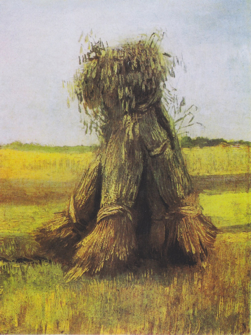 Garben von Weizen auf einem Feld - Vincent van Gogh