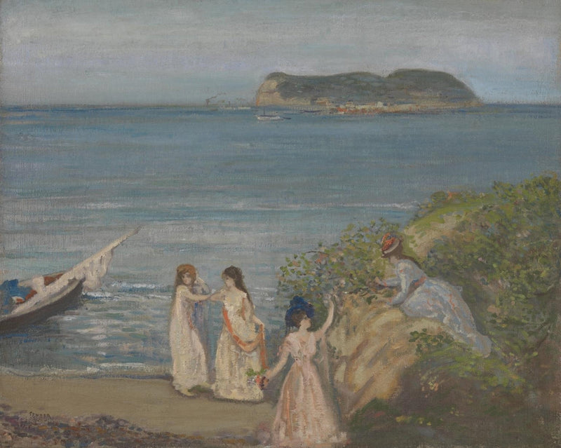 Gibraltar von Algeciras - Charles Conder