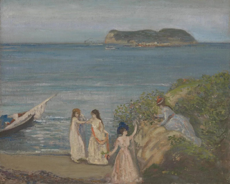 Gibraltar von Algeciras - Charles Conder