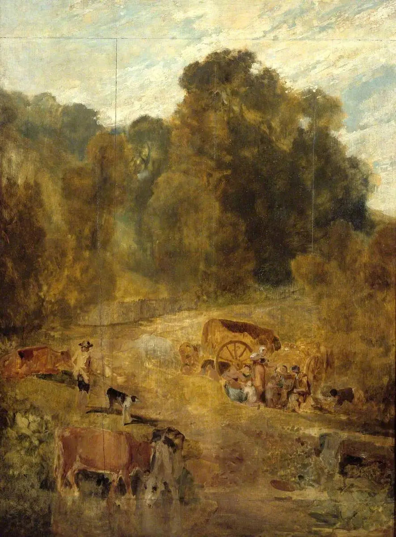 Zigeunerlager - J. M. W. Turner