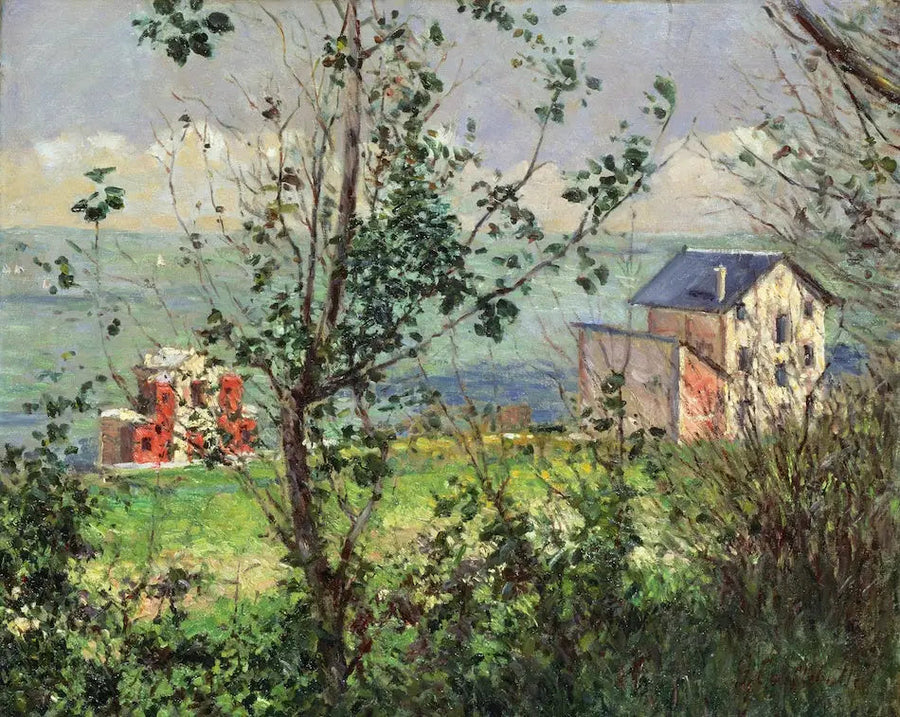 Ferienhaus in Trouville - Gustave Caillebotte