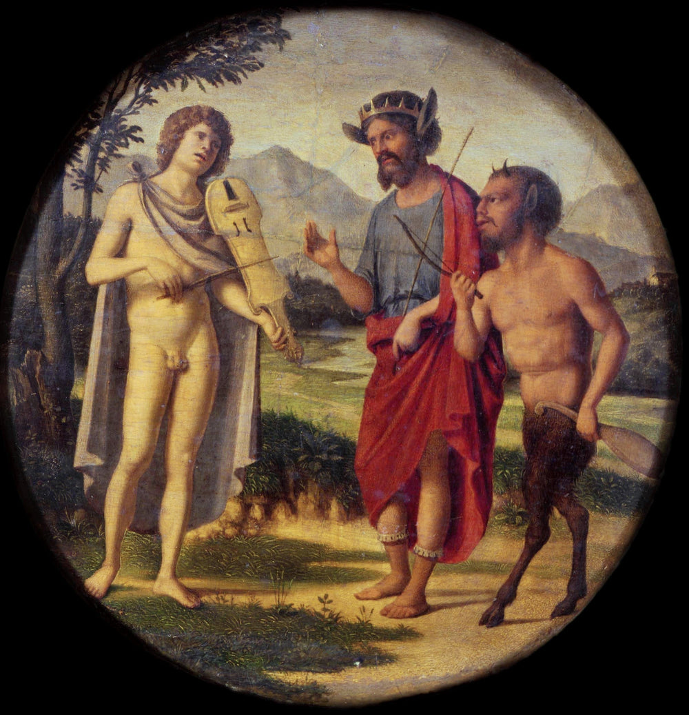 Giudizio di Mida - Cima da Conegliano image 1 tableau peint à l’huile sur toile