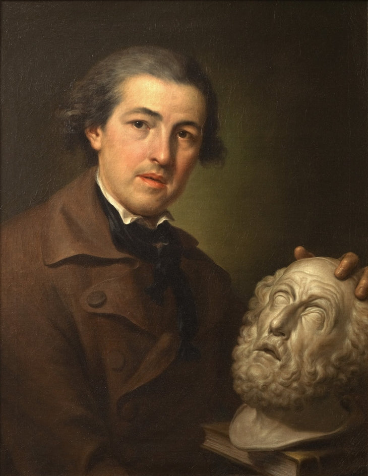 Giuseppe Franchi (1731–1806) mit einem Homère-Büste - Anton Raphael Mengs